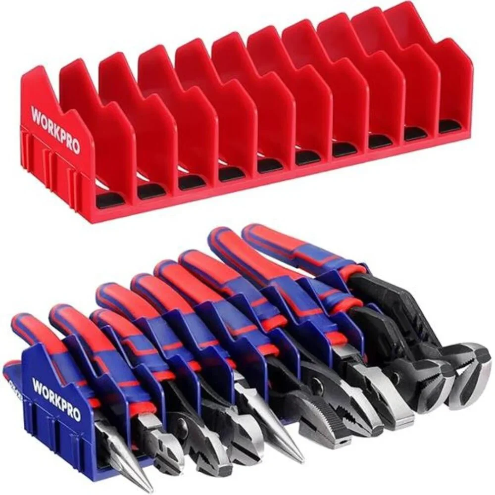 Pliers Organizer Rack Tool Drawer Holder 20 Slot Non Slip Tool Storage Rack